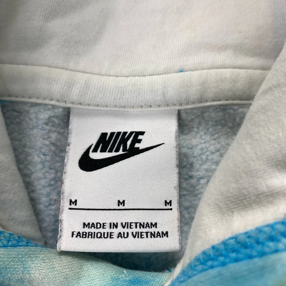 Nike Kids Tie-Dye Hoodie - Blue and Yellow Size 10/12